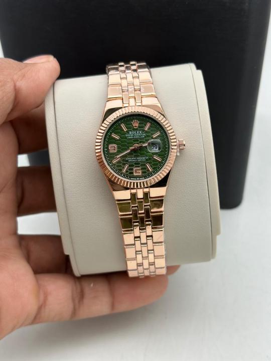 Rolx Women Land_Dweller Rosegold Green