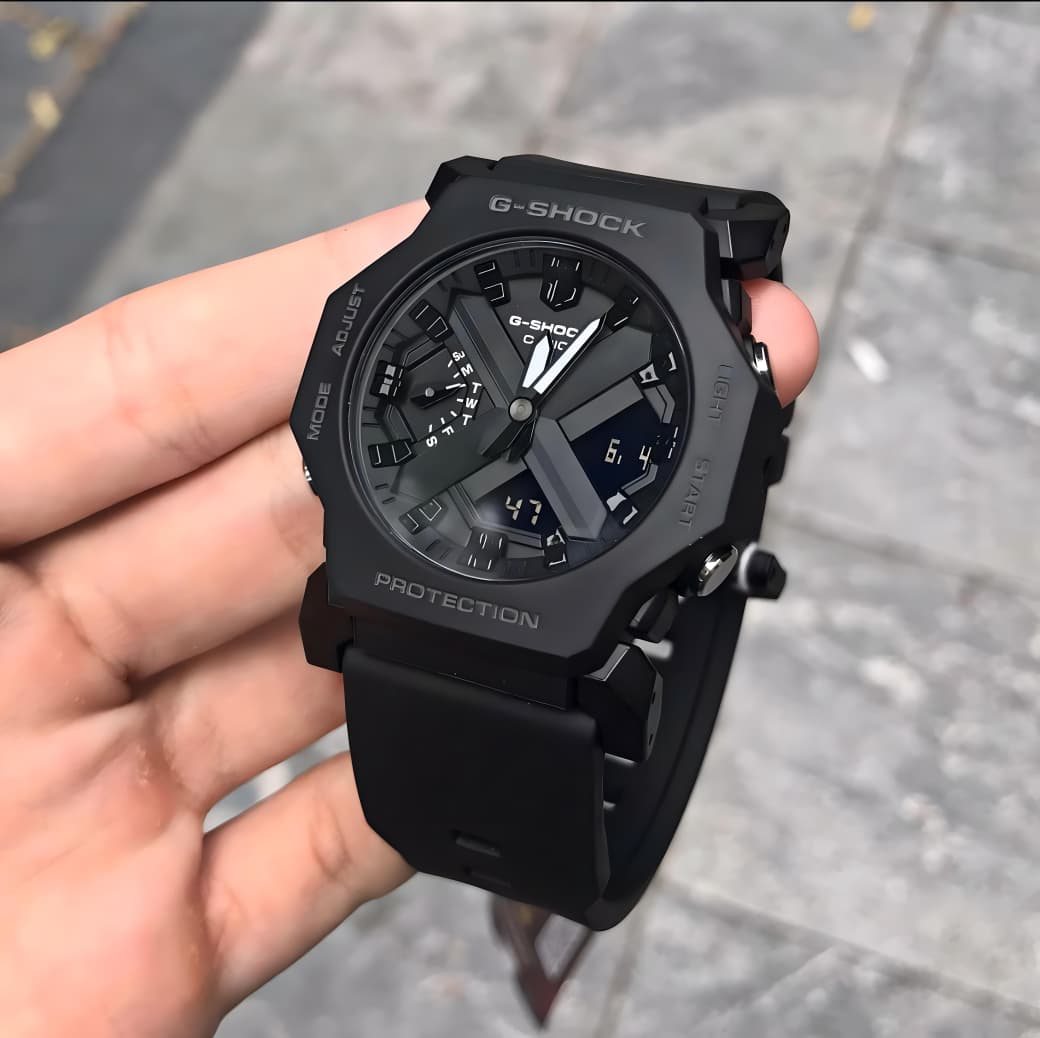 G_Shock GA-2300-1A All Working Black Watch
